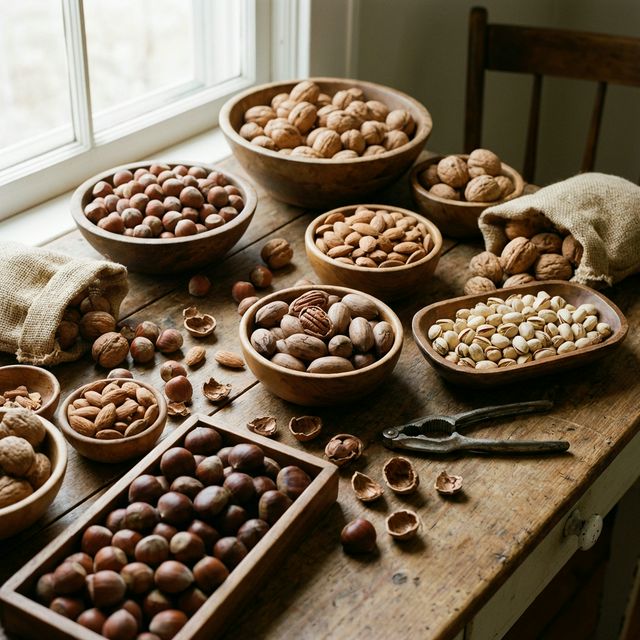 Variedad de Frutos Secos